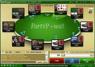Party Poker, выбор стола на Party Poker, как не ошибиться в выборе стола в игре покер, советы для начинающих