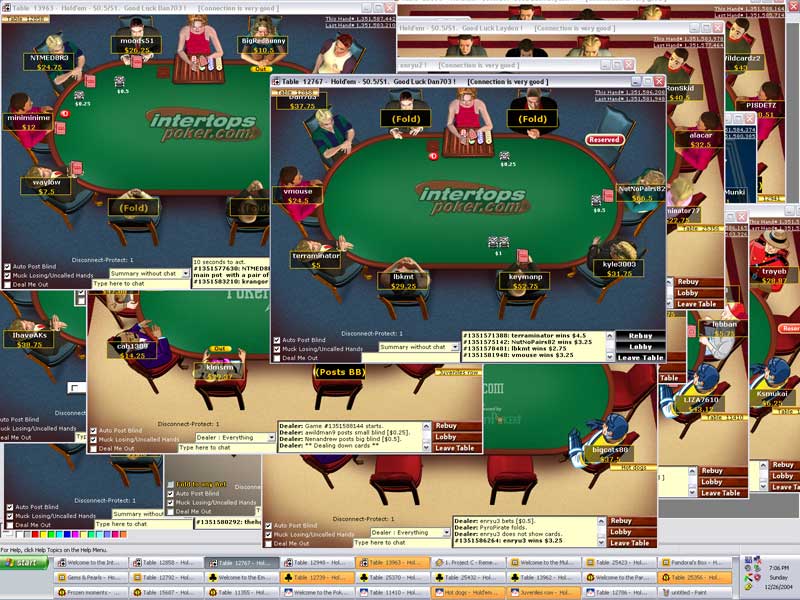 Friends casino 123 com. Игра много столов в Покер. Компьютер для игры в Покер на нескольких столах.